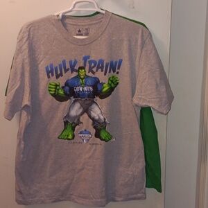 Dallas cowboy incredible hulk t shirts bundle 2XL